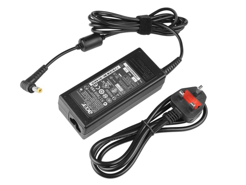 65W Acer TravelMate 8571-944G32 8571-944G50N Adapter + Cord