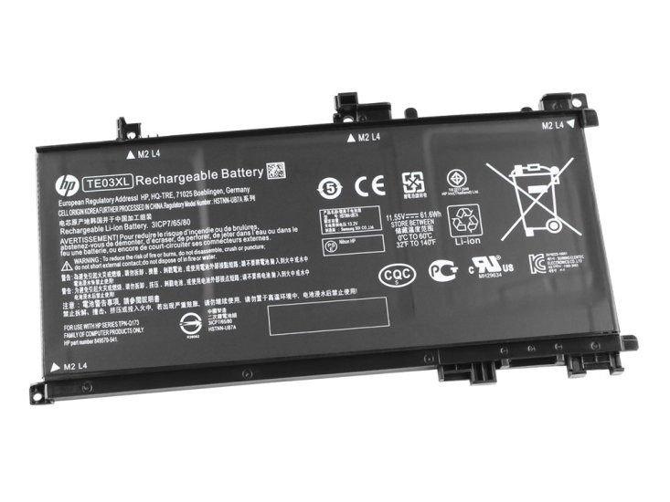 HP Omen 15-ax000ne 15-ax022ur Battery 61.6Wh 5150mAh - Click Image to Close
