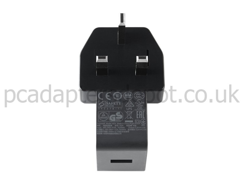 13W Micro USB Microsoft Surface 3 4GY-00001 Adapter Charger