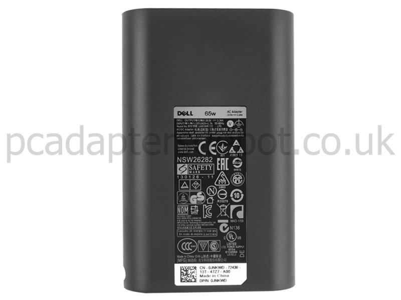 Dell P51F P51F002 AC Adapter Charger 65W