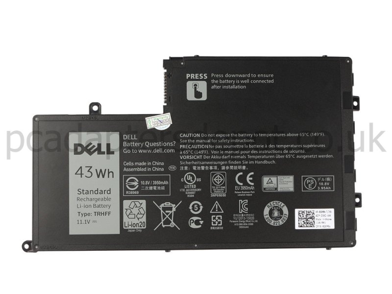 Dell Inspiron 5557 P39F P39F003 Battery 43Wh 3800mAh