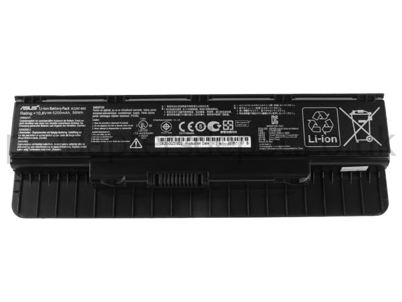 5200mAh 56Wh 6 Cell Asus ROG G551JX-DM218H Battery