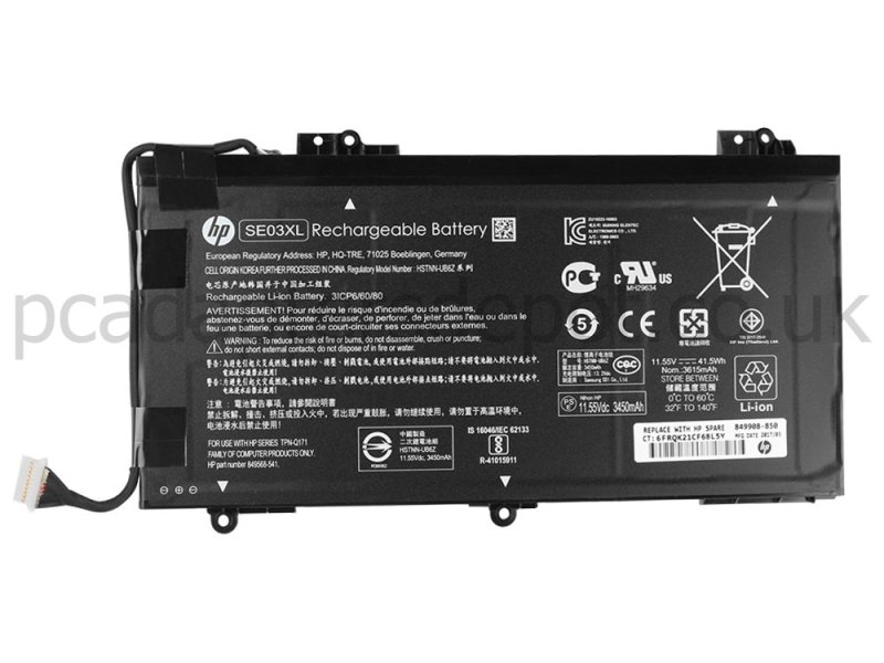 3450mAh 41.5Wh HP Pavilion 14-al102ni 14-al128tx Battery