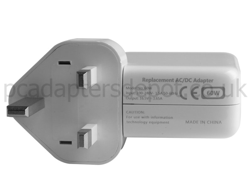 60W AC Adapter Charger for Apple MacBook 13.3 2.2GHz MB063CR/A
