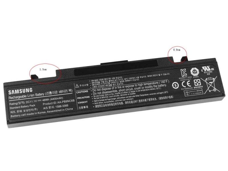 Battery Samsung NP-RV520-SO4AU 4400mAh
