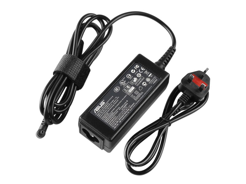 40W Asus Eee PC VX6S-BLK049M AC Adapter Charger + Free Cord