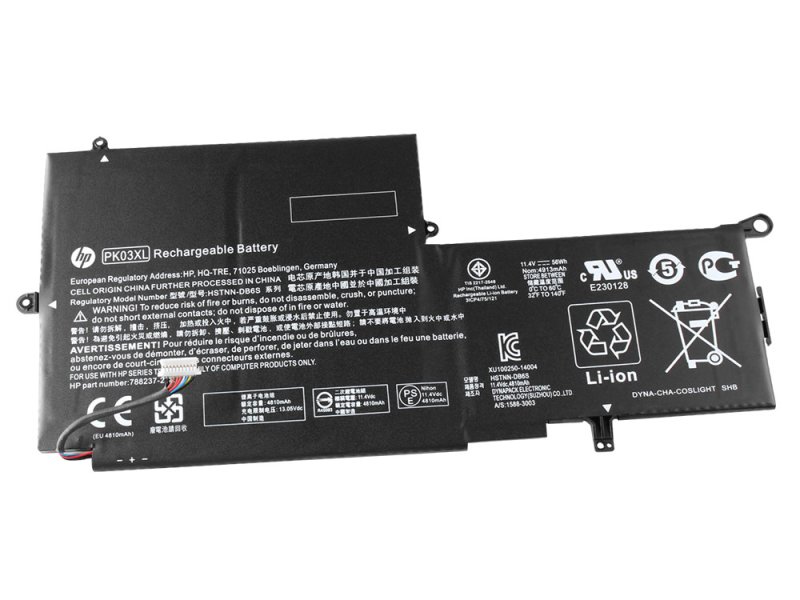 HP Spectre x360 13-4021ca 13-4007TU Battery 56Wh 4810mAh