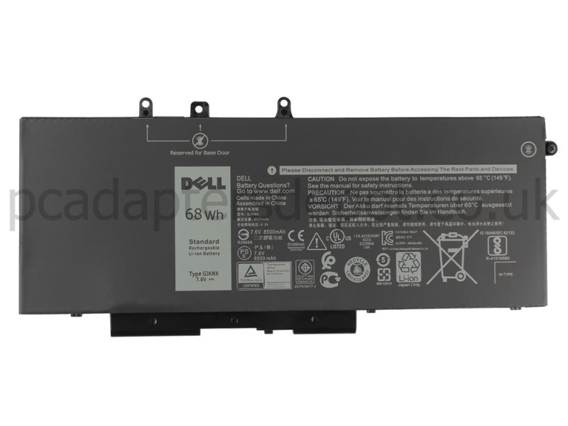 8500mAh 68Wh 4 Cell Dell FPT1C Battery