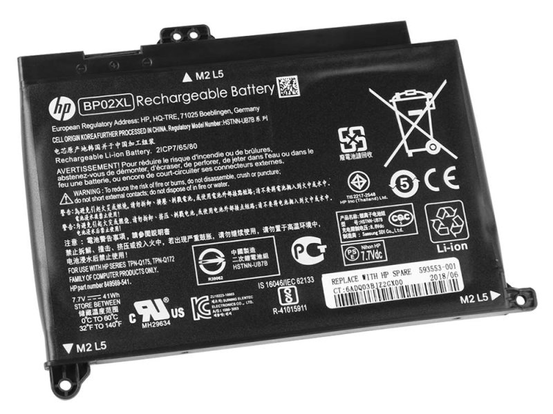 7.7V 41Wh HP Pavilion 15-aw004au 15-aw029na Battery