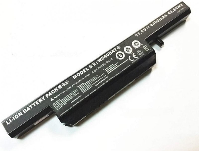 Clevo 6-87-W540S-427 Battery 48.84Wh 4400mAh 6-Cell