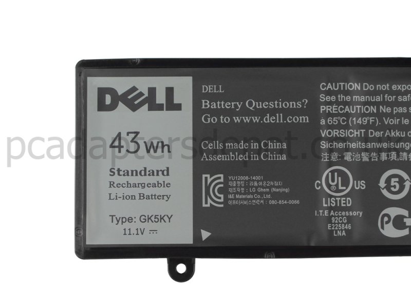 43Wh 3 Cell Dell Inspiron 13 7347 Battery