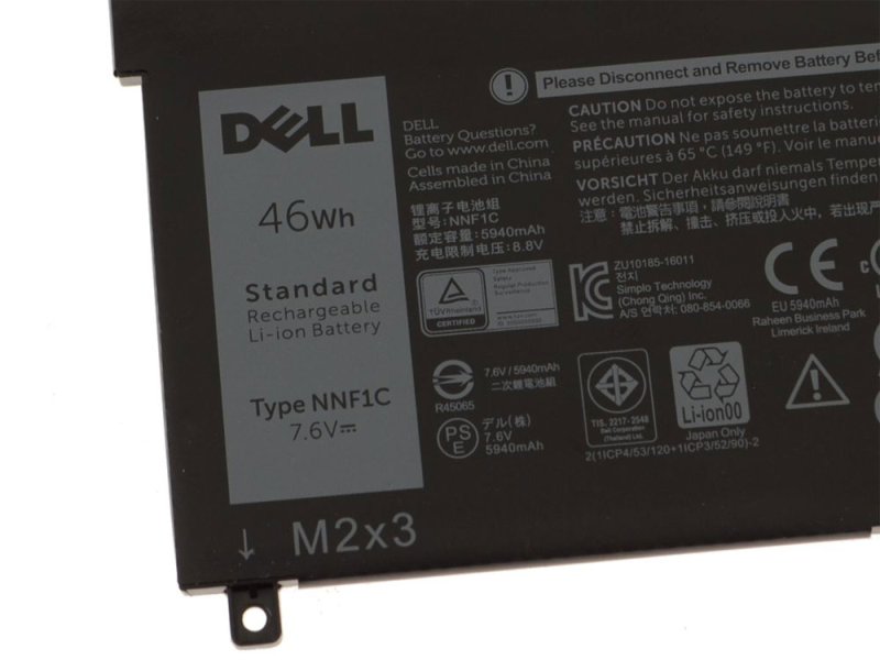 Dell 0NNF1C NNF1C HMPFH Battery 46Wh
