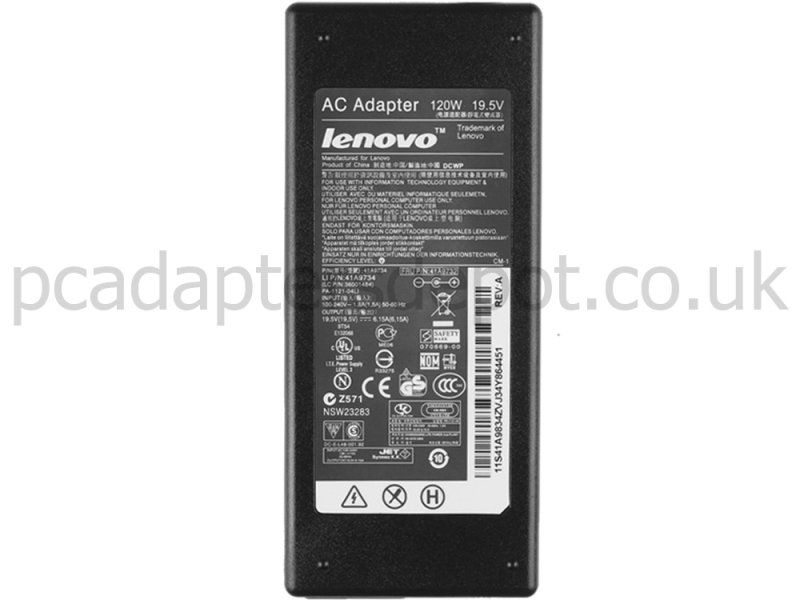 120W Lenovo ADP-120L HB PA-1121-16 AC Adapter Charger Power Supply
