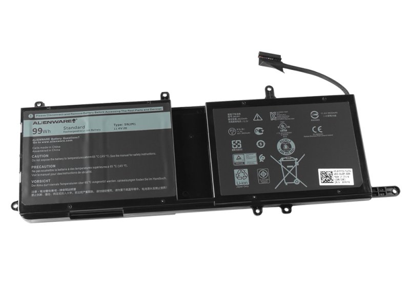 99Wh 6-Cell Dell Alienware 17 R5 P31E002 Battery