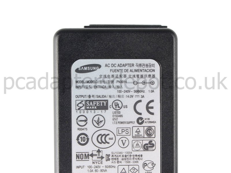 30W Samsung S20B350H S22B360VW AC Adapter Charger Power Cord