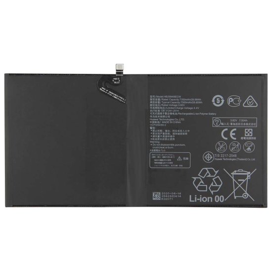 Battery Huawei MediaPad M5 CMR-W19 7500mAh 28.65Wh - Click Image to Close