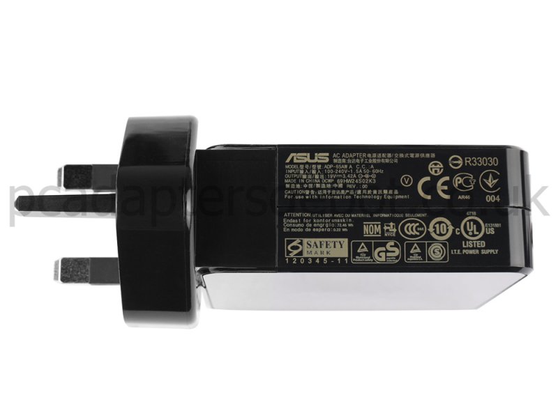 65W Asus ASUSPRO P2530UJ-DM0474R AC Adapter Charger