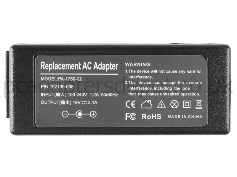 40W LG Z350-GE3SK AC Adapter Charger Power Cord
