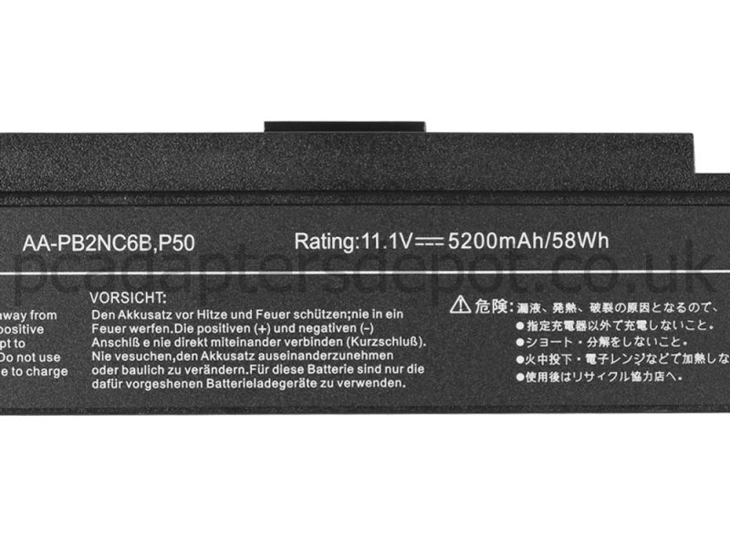 Battery Samsung NP-RV409-A04 5200mAh 58Wh