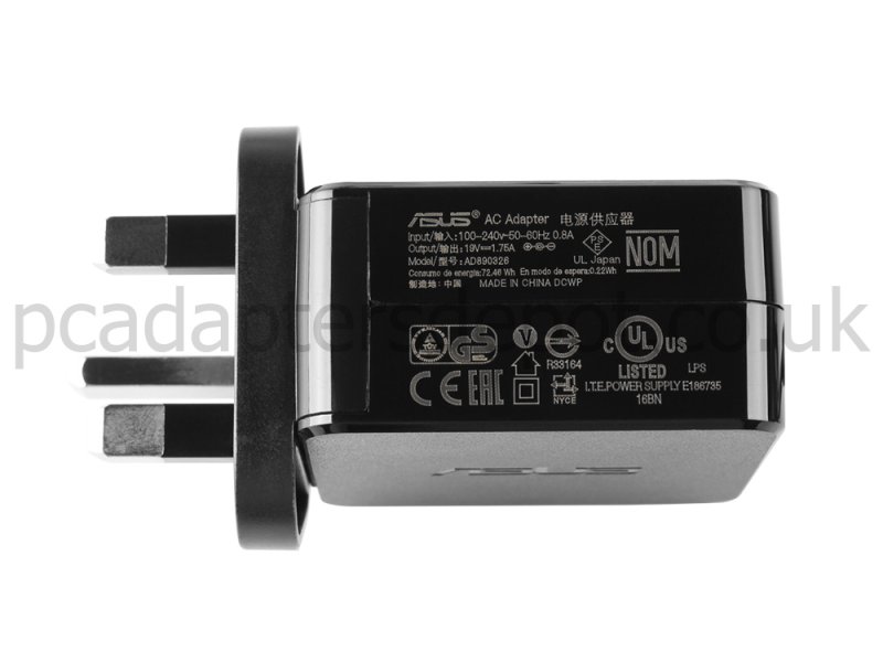 33W Asus L202SA R205TA R208SA Charger AC Adapter