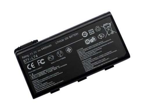 4400mAh 6Cell MSI A6100 A6235 Battery