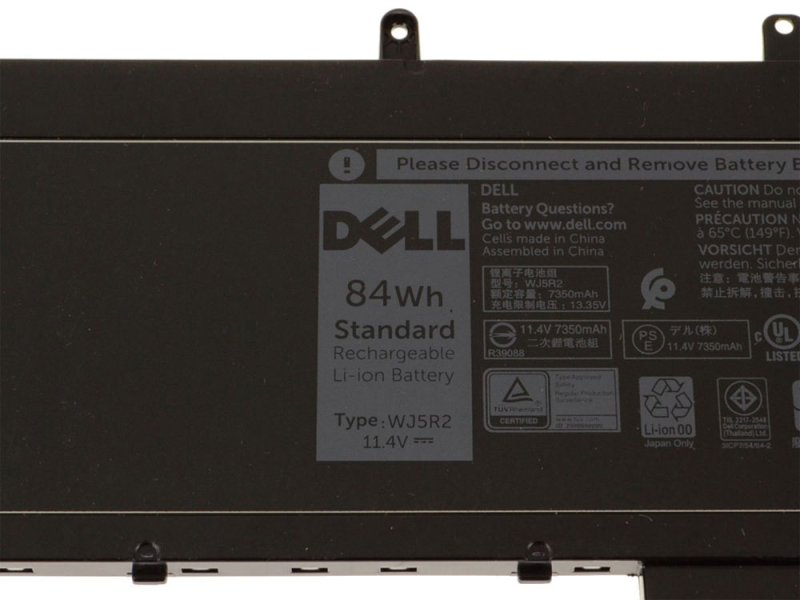 Dell Latitude E5570 P48F P48F001 Battery 84Wh