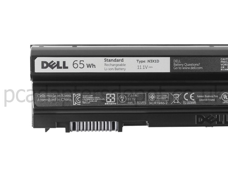 65Wh 6Cell Dell N3X1D Battery