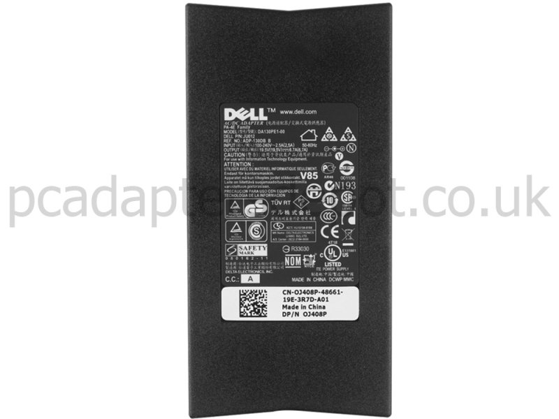 130W AC Adapter Charger Dell Precision 3520 P60F + Free Cord