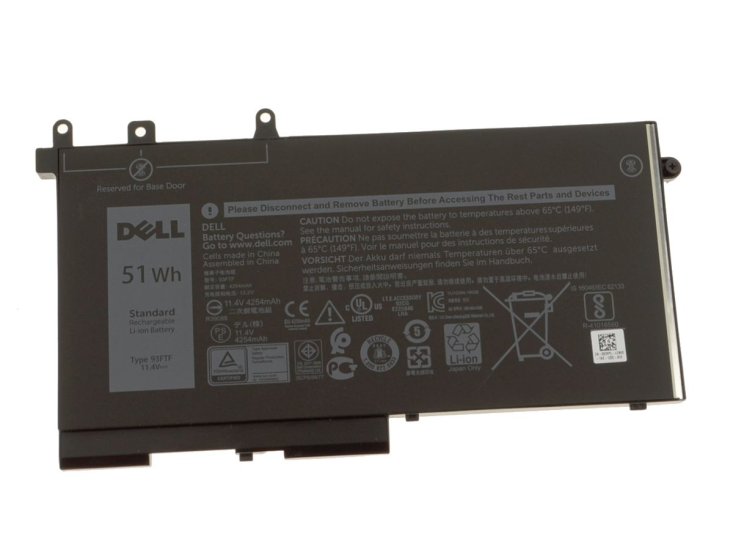 4254mAh 51Wh 3-Cell Dell Latitude 15 5591 P60F002 Battery - Click Image to Close