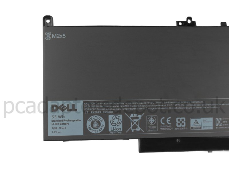 7080mAh 55Wh 4 Cell Dell Latitude 14 E7470-3K0DN Battery