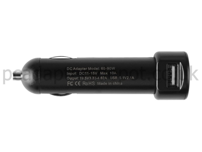 19V DC Adapter Car Charger Dell Inspiron 15 5548 P39F
