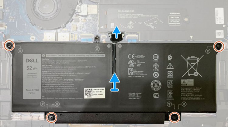 6500mAh 52Wh Battery Dell Latitude 7410 P119G001 - Click Image to Close