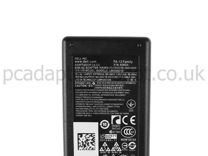 Dell Vostro 3481-5705 AC Adapter Charger 65W