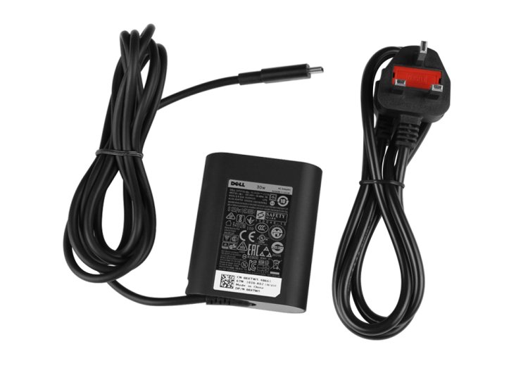 30W USB-C Dell Latitude 13 7370-JYCDW Adapter Charger + Cord - Click Image to Close