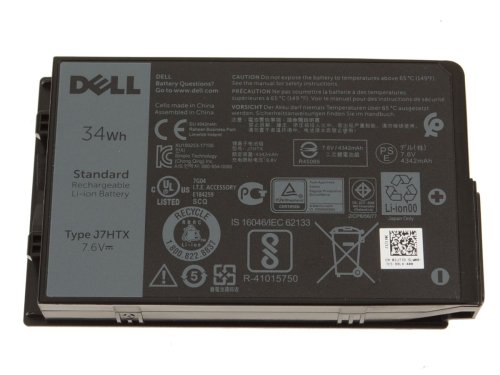 4342mAh 34Wh Battery Dell Latitude 12 7202 T03H001