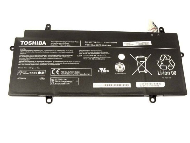 Toshiba Chromebook CB30-100 Battery 52Wh 3380mAh - Click Image to Close