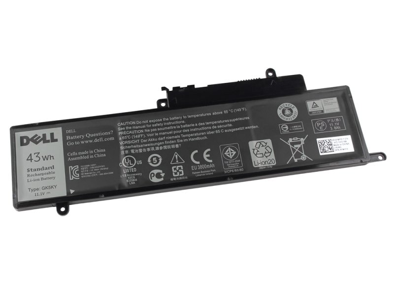 43Wh 3 Cell Dell Inspiron 13 7347 Battery
