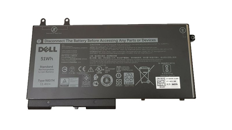 Battery Dell Latitude 5500 P80F P80F001 4255mAh 51Wh