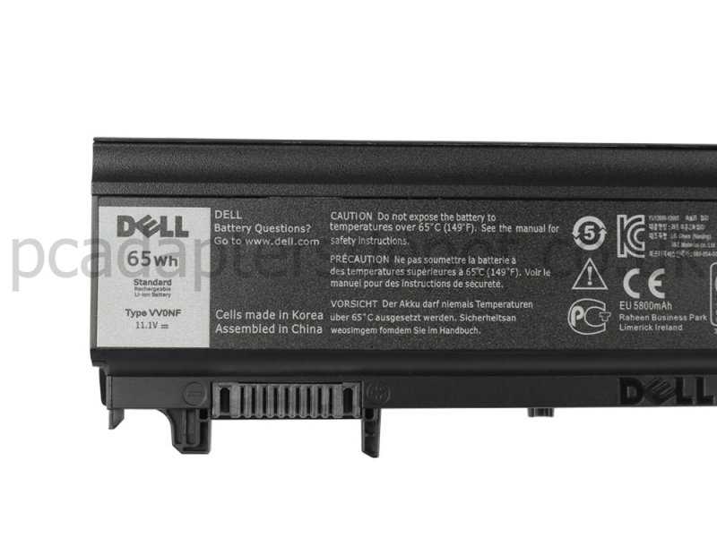 5800mAh 65Wh 6 Cell Dell C0MXV Y6KM7 45HHN Battery
