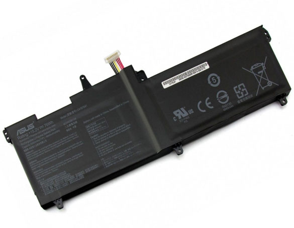 76Wh 5000mAh 4 Cell Asus ROG GL702VM-GC023T Battery - Click Image to Close