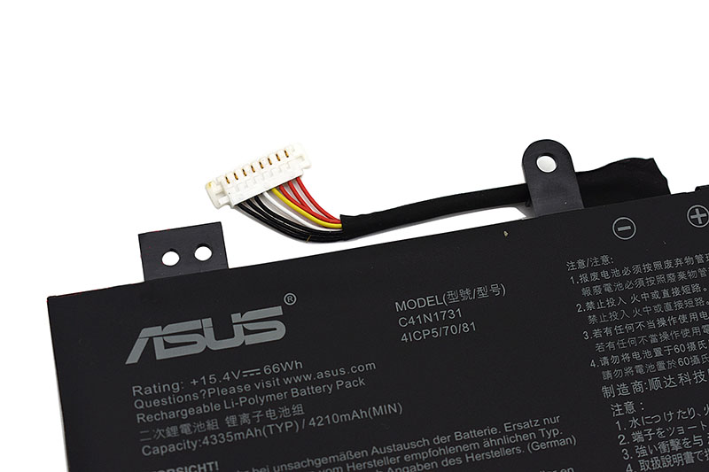 Battery Asus ROG Strix Scar II GL704GW-EV010T 66Wh 4335mAh