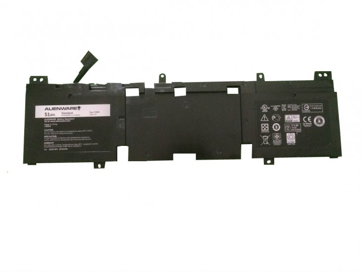 51Wh Dell Alienware 13 Battery - Click Image to Close