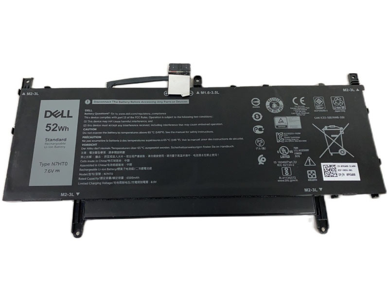 Battery Dell N7HT0 N7HTO 6840mAh 52Wh