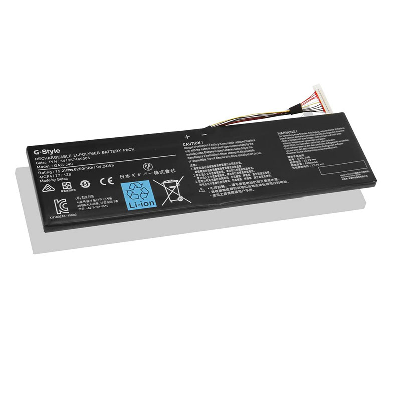 Battery Gateway Aero 14 K7 6200mAh 94.24Wh