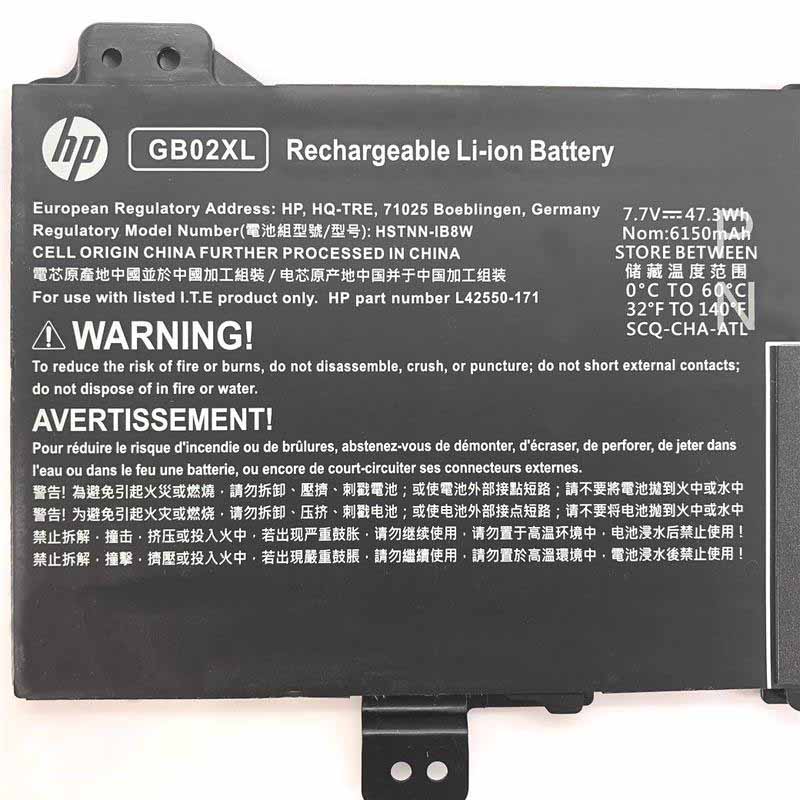 Battery HP Chromebook 11 G7 EE 6150mAh 47.3Wh