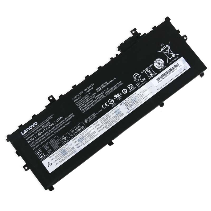 Lenovo ThinkPad X1 Carbon 6th Gen 20KH003BXS Battery 57Wh