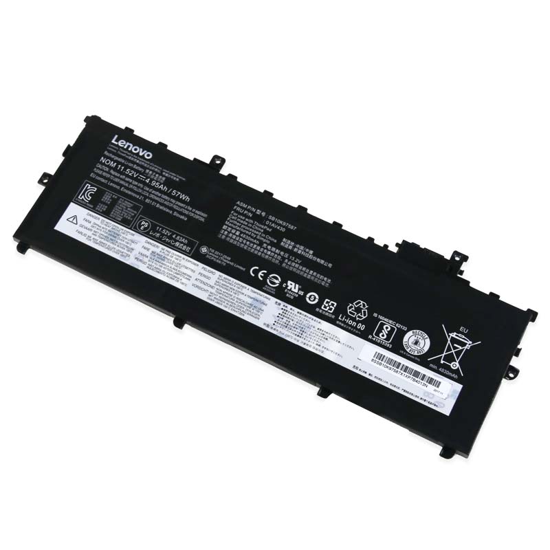Lenovo ThinkPad X1 Carbon 6th Gen 20KH003BXS Battery 57Wh