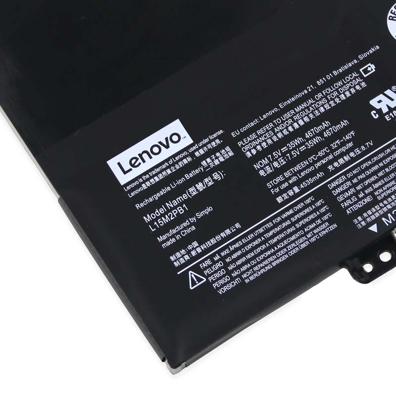 Battery Lenovo Yoga 520-14IKB 80X800QFBM 4670mAh 35Wh