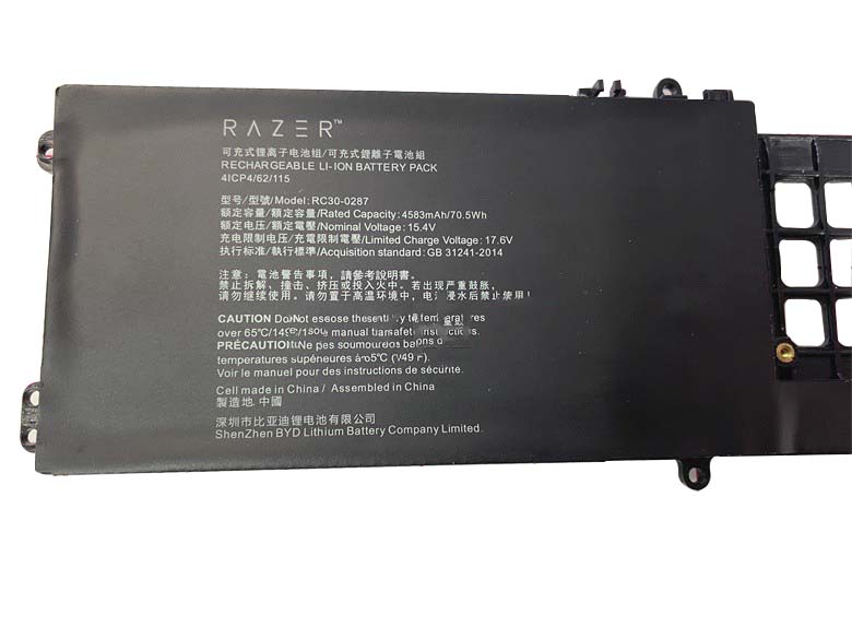 Battery Razer Blade Pro 17 RZ09-03297E42-R3U1 4583mAh 70.5Wh