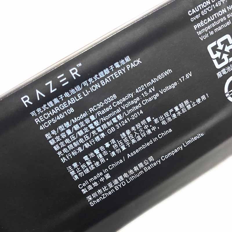 Battery Razer Blade 15 RZ09-03304E42-R3N1 4221mAh 65Wh